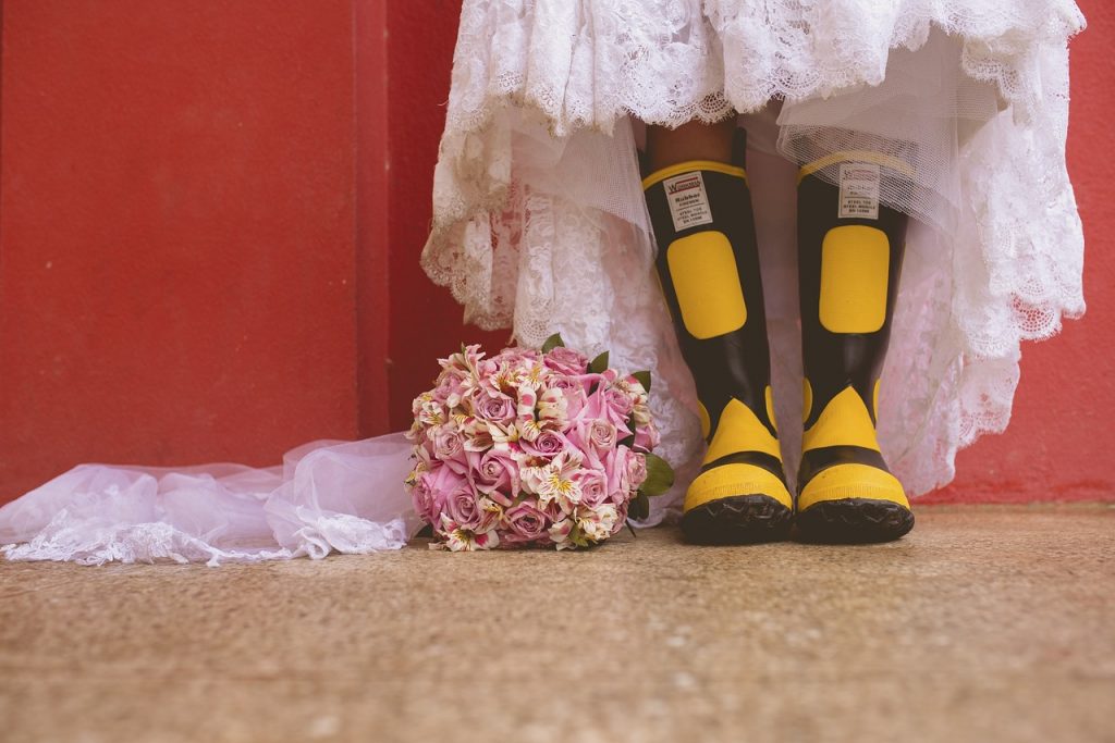 Wedding Date - Wedding Wellies - Rain on your wedding day - Weddings Abroad - Destination Wedding Tips - WeddingsAbroad.com