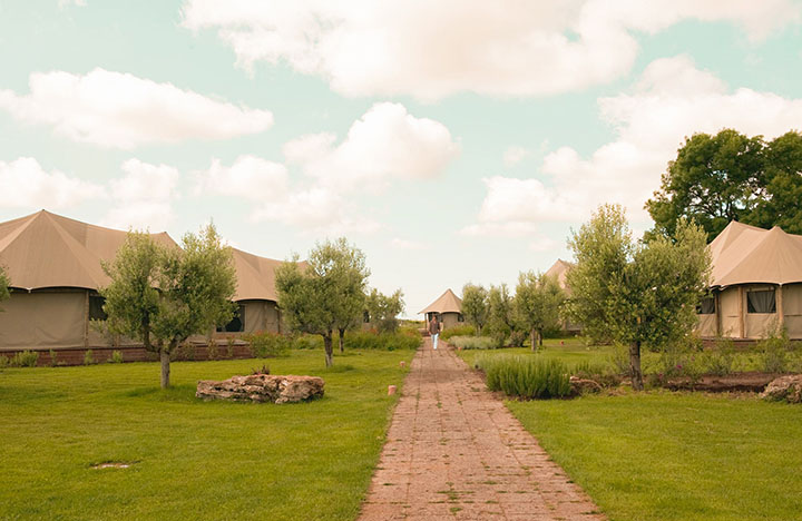 Terme Di Vulci - Glamping Eco-Chic Spa Retreat in Italy - Destination Wedding Weddings Abroad Italian venue