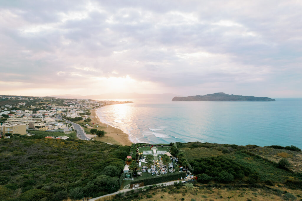 Sea View Wedding Venue Crete